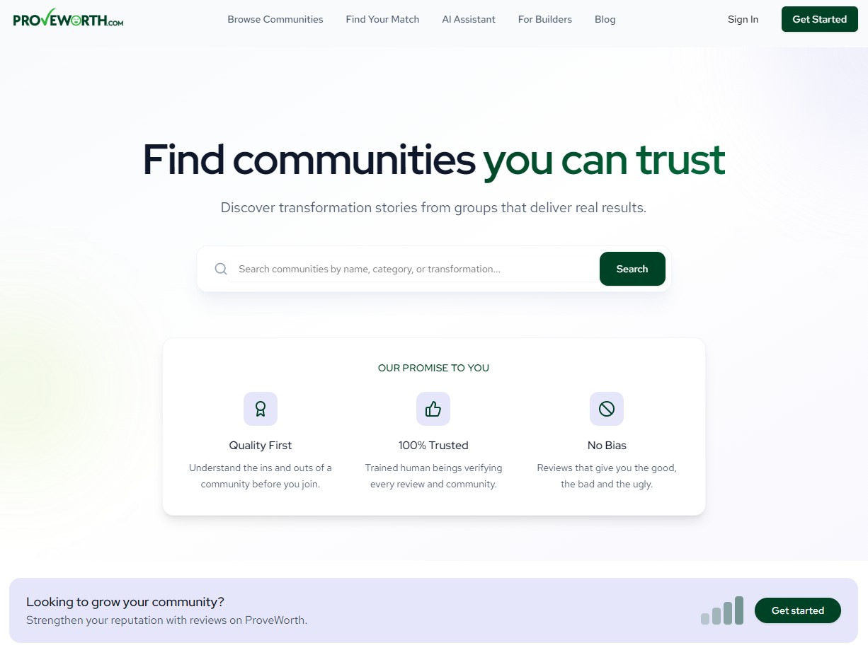 ProveWorth screenshot